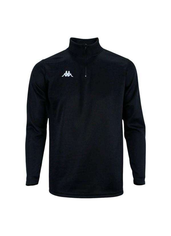 Kappa - Blusão Kappa Heavy Sotille Masculina Preto