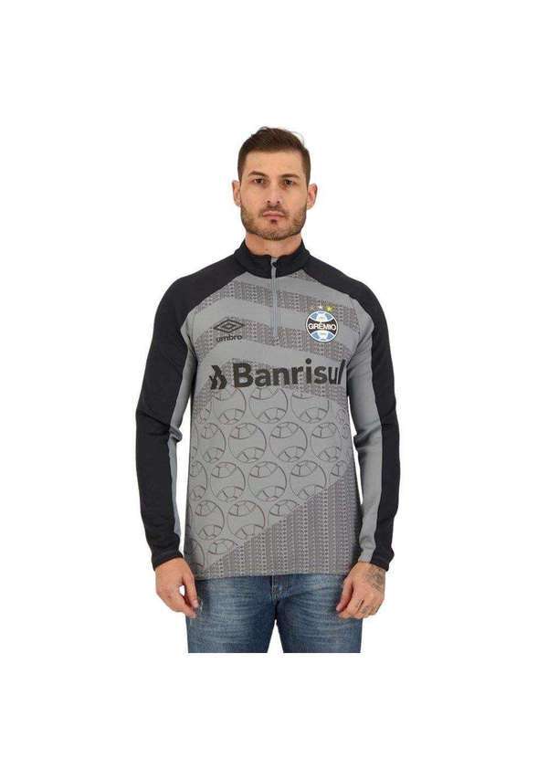 Umbro - Blusão Umbro Grêmio Treino 2022 Masculino Cinza