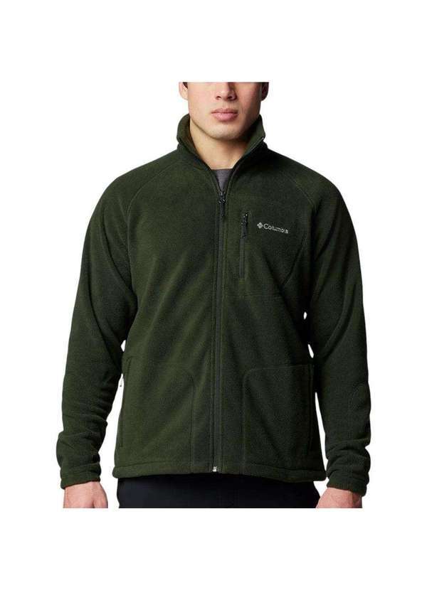 Columbia - Jaqueta Columbia Fast Trek Ii Fleece Masculina Verde