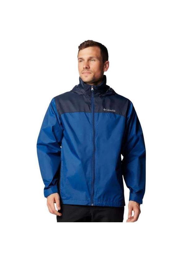 Columbia - Jaqueta Columbia Glennaker Lake Ii Rain Masculina Azul