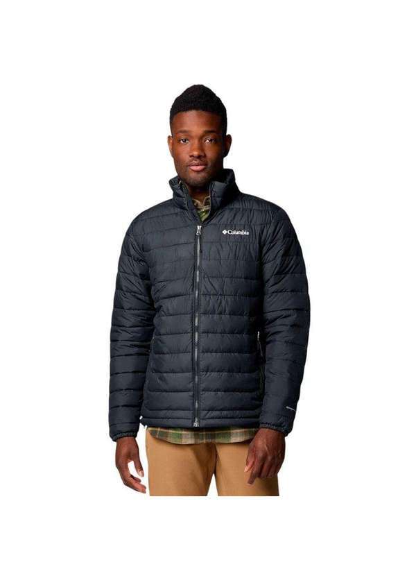 Columbia - Jaqueta Columbia Powder Lite Ii Masculina Preto