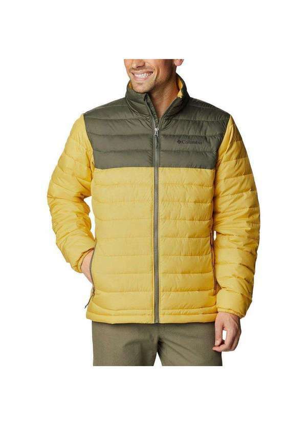 Columbia - Jaqueta Columbia Powder Lite Masculina Amarelo