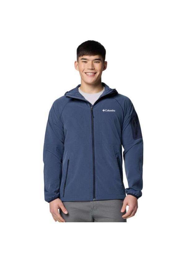 Columbia - Jaqueta Columbia Tall Heights Ii Hooded Masculina Azul