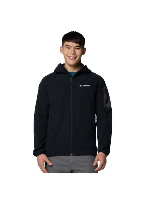 Columbia - Jaqueta Columbia Tall Heights Ll Hooded Masculina Preto