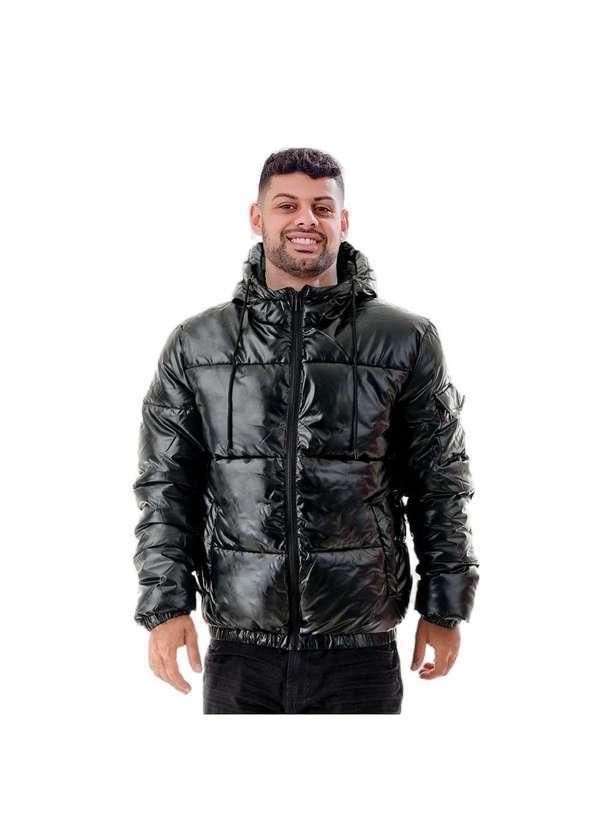 Esporte Legal - Jaqueta Esporte Legal Super Puffer Masculina Preto