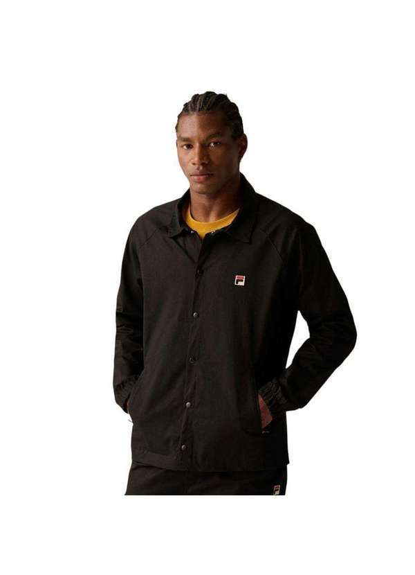 Fila - Jaqueta Fila Coach F-Box Masculina Preto