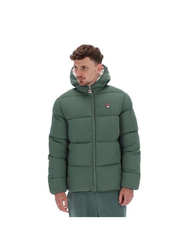 Fila - Jaqueta Fila Harry Heavily Padded Puffer Masculina Verde