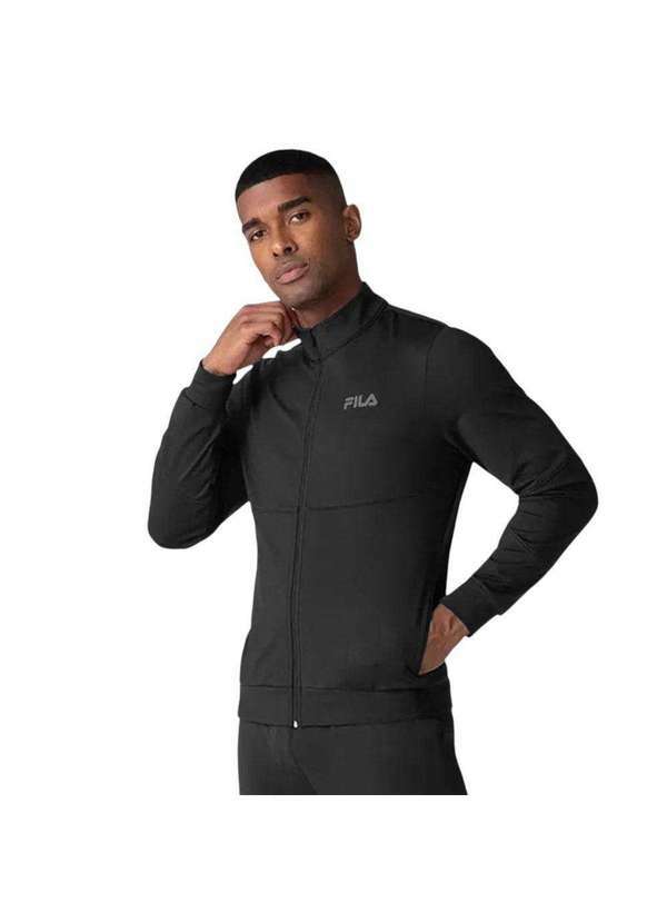 Fila - Jaqueta Fila Performa Slim Zip Masculina Preto