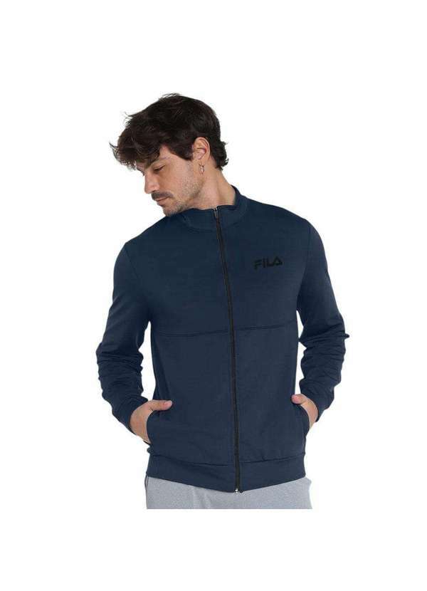 Fila - Jaqueta Fila Performa Slim Zip Masculina Azul
