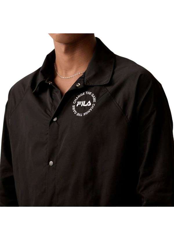 Fila - Jaqueta Fila Union Classics Masculina Preto 4