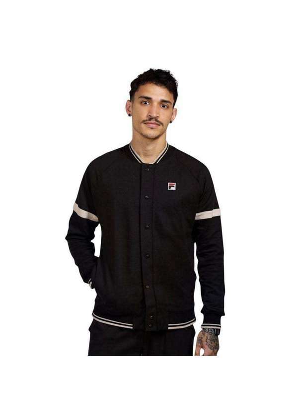 Fila - Jaqueta Fila Varsity Masculina Preto