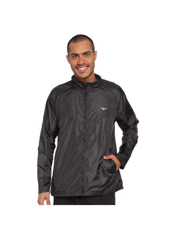 Mizuno - Jaqueta Mizuno Focus Masculina Preto
