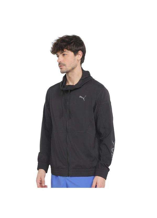 Puma - Jaqueta Puma Fit Woven Masculina Preto