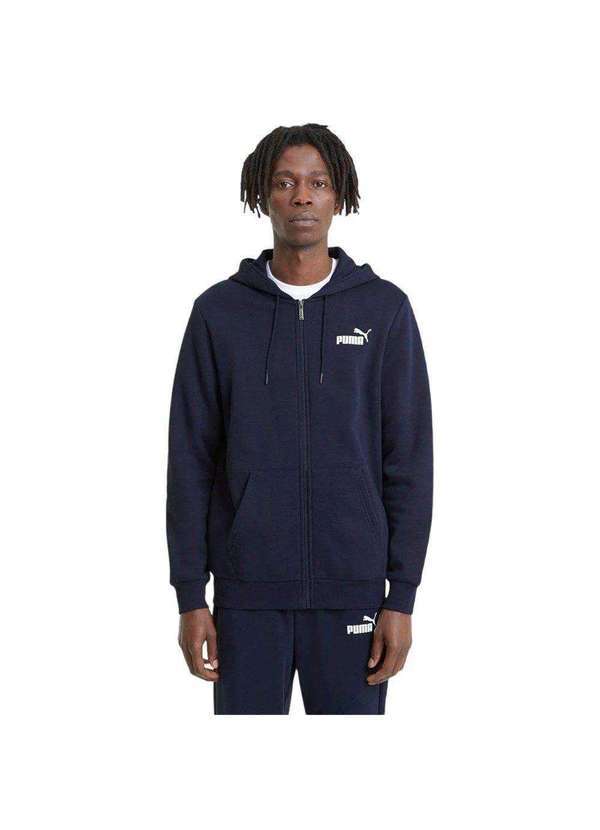 Puma - Jaqueta Puma Small Logo Fullzip Hoodie Masculina Jaqueta Puma Small Logo Masculina