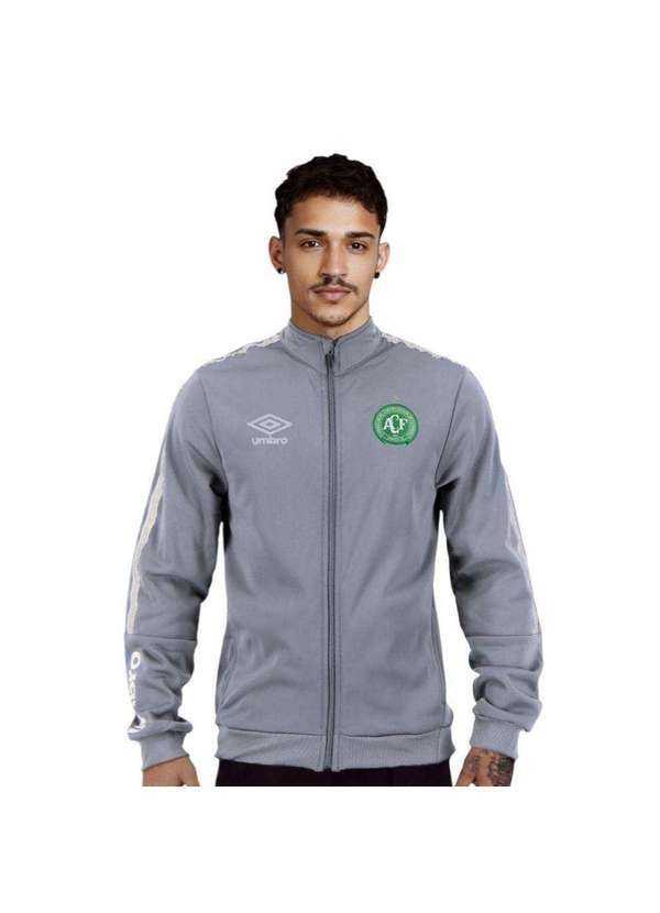 Umbro - Jaqueta Umbro Chapecoense Viagem 2021 Masculina Cinza
