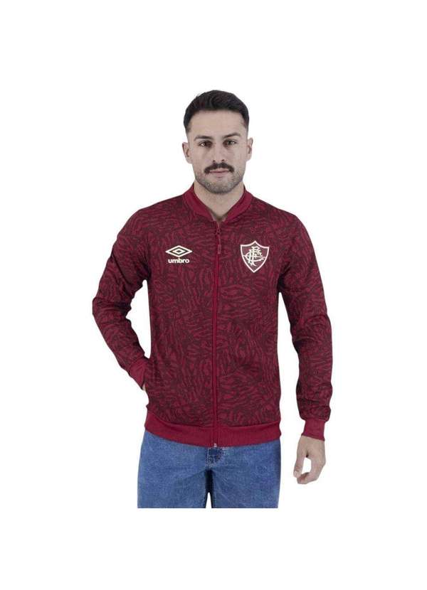 Umbro - Jaqueta Umbro Fluminense Hino 2024/25 Masculina Vermelho