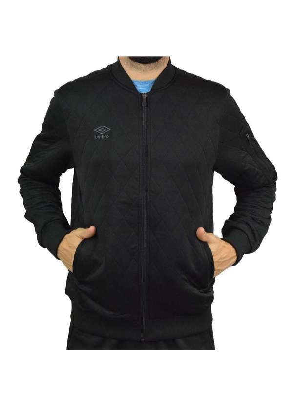 Umbro - Jaqueta Umbro Fs Quilt Masculina Preto