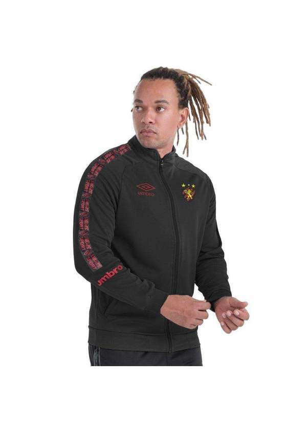Umbro - Jaqueta Umbro Sport Club do Recife 2022 Masculina Preto
