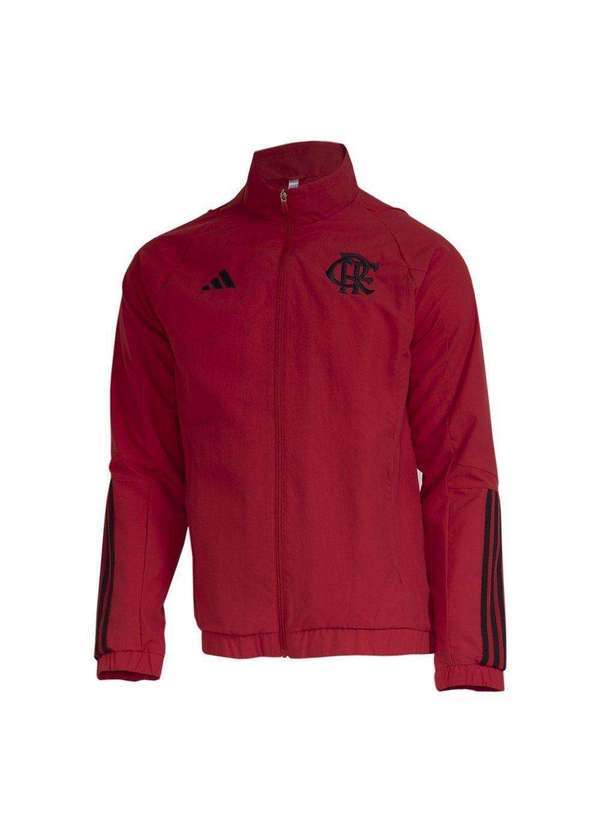 Adidas - Jaquetas Adidas Flamengo Pré-Jogo Tiro 23 Masculino Vermelho