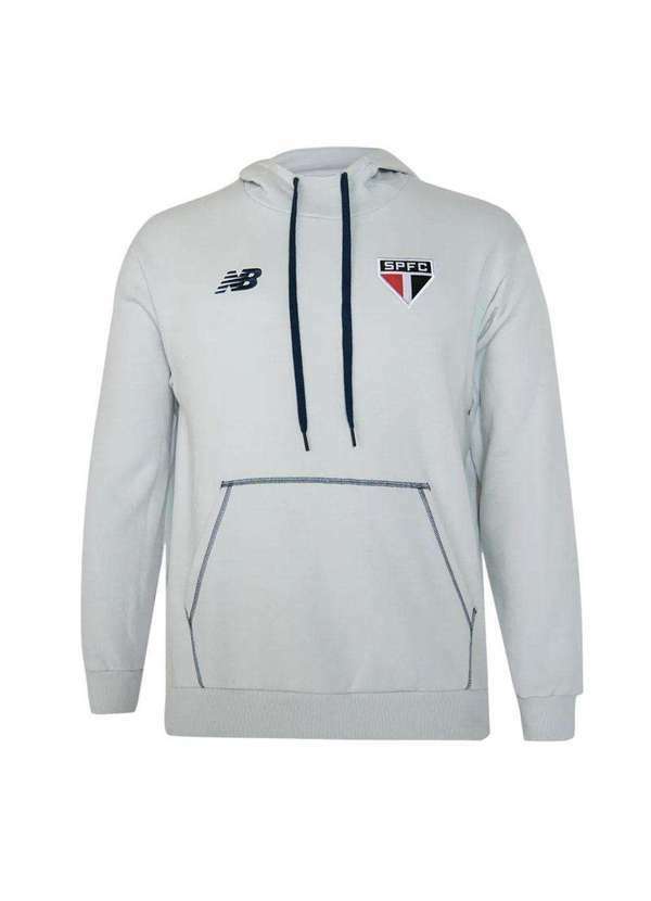 New Balance - Moletom New Balance São Paulo Viagem 2024/25 Masculino Cinza