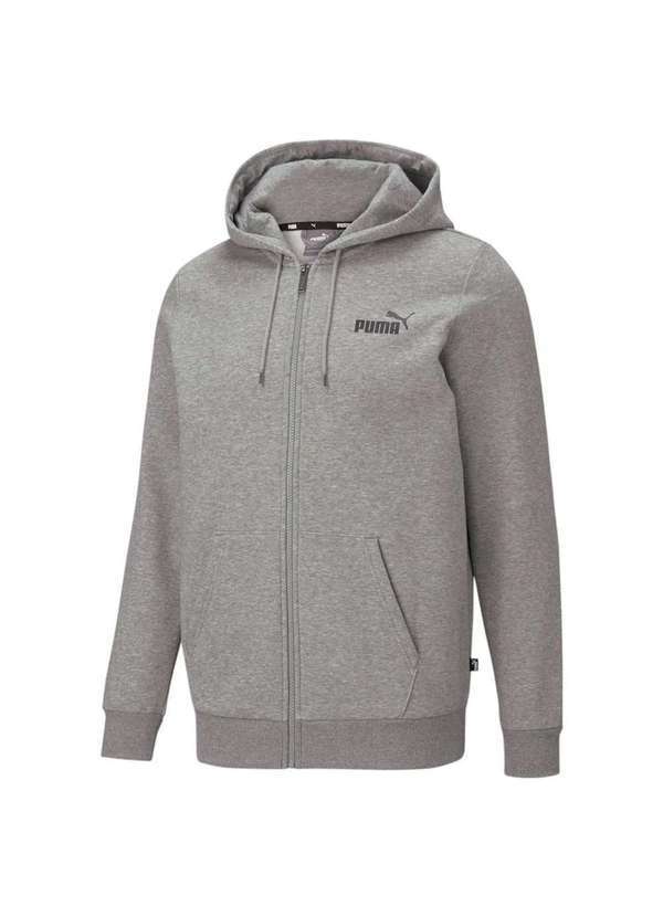 Puma - Moletom Puma Essentials Small Logo Masculina Cinza