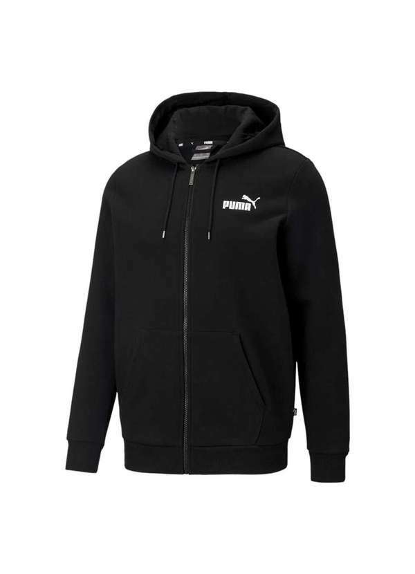 Puma - Moletom Puma Essentials Small Logo Masculina Preto