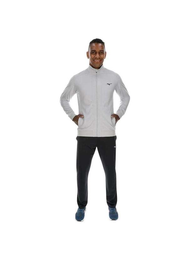 Mizuno - Agasalho Mizuno Basic Masculino Cinza