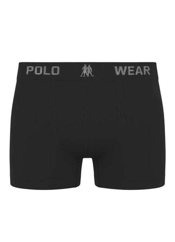 Polo Wear - Cueca Boxer Polo Wear Masculina Preto