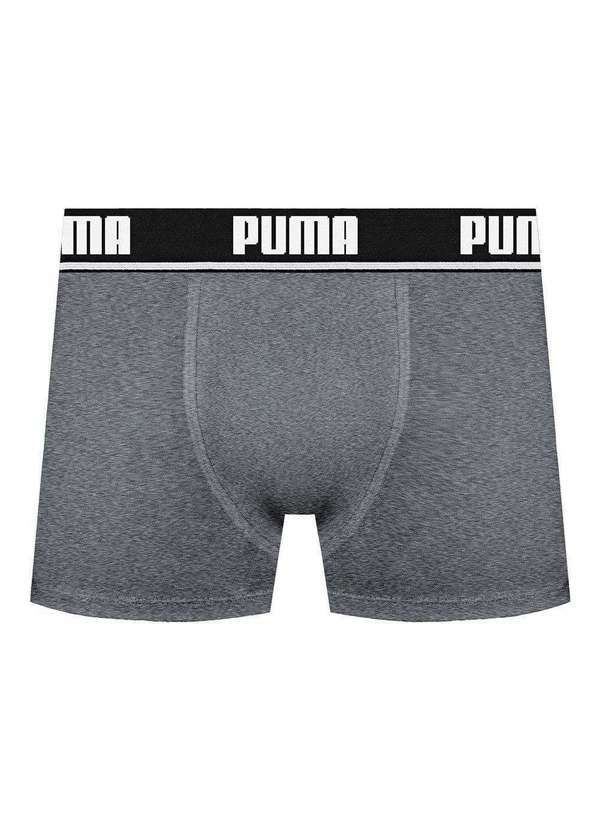Puma - Cueca Boxer Puma Cotton Masculina Cueca Boxer Puma Cotton Masculina
