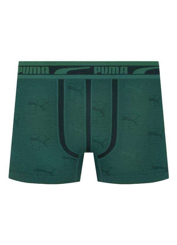 Puma - Cueca Boxer Puma sem Costura Masculina Cueca Puma sem Costura Masculina