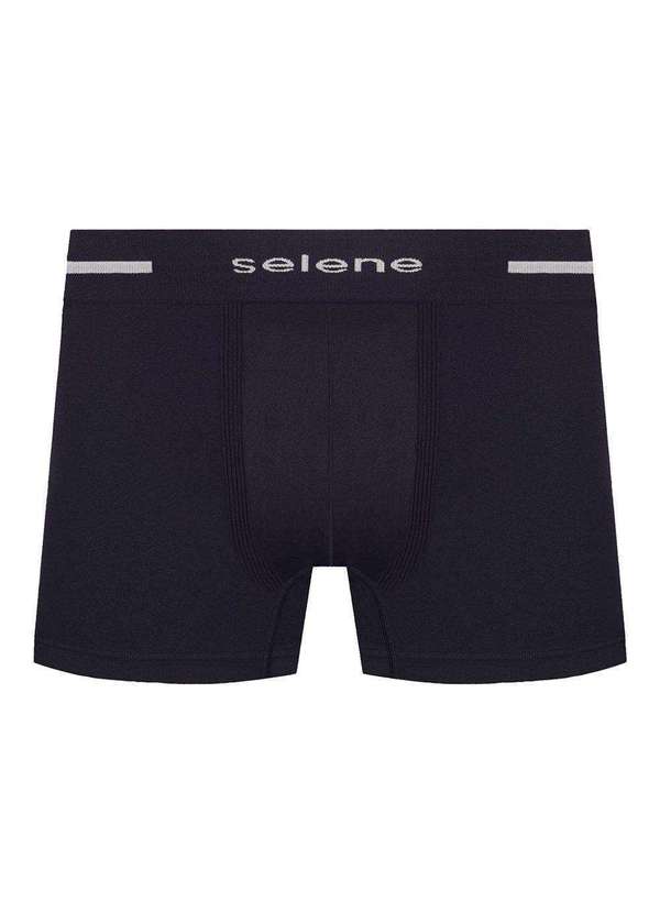 Selene - Kit 2 Cuecas Boxer Selene sem Costura Masculina Preto 3