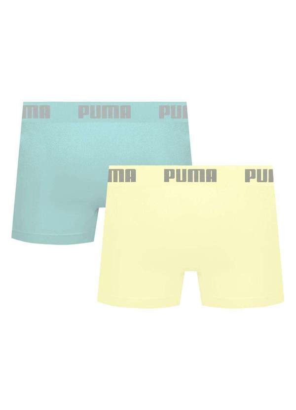 Puma - Kit 2 Cuecas Puma Boxer sem Costura Masculina Multicores 2