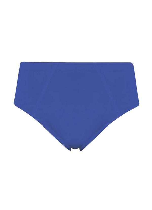 Selene - Kit 3 Cuecas Slip Selene Algodão Infantil Azul 4