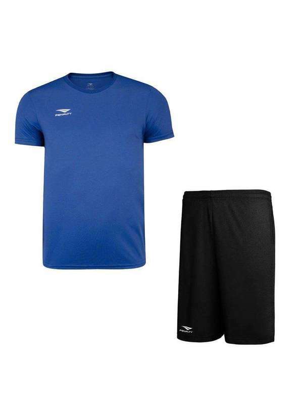 Penalty - Kit Penalty X Camiseta e Bermuda Masculino Azul