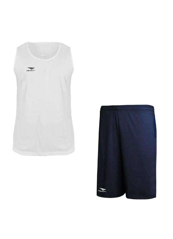Penalty - Kit Penalty X Regata e Bermuda Masculino Branco