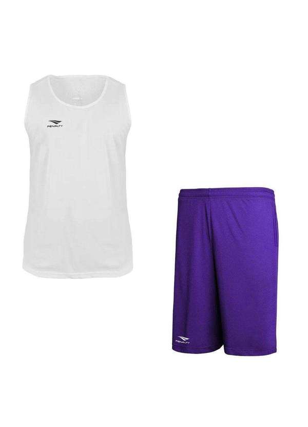 Penalty - Kit Penalty X Regata e Bermuda Masculino Branco