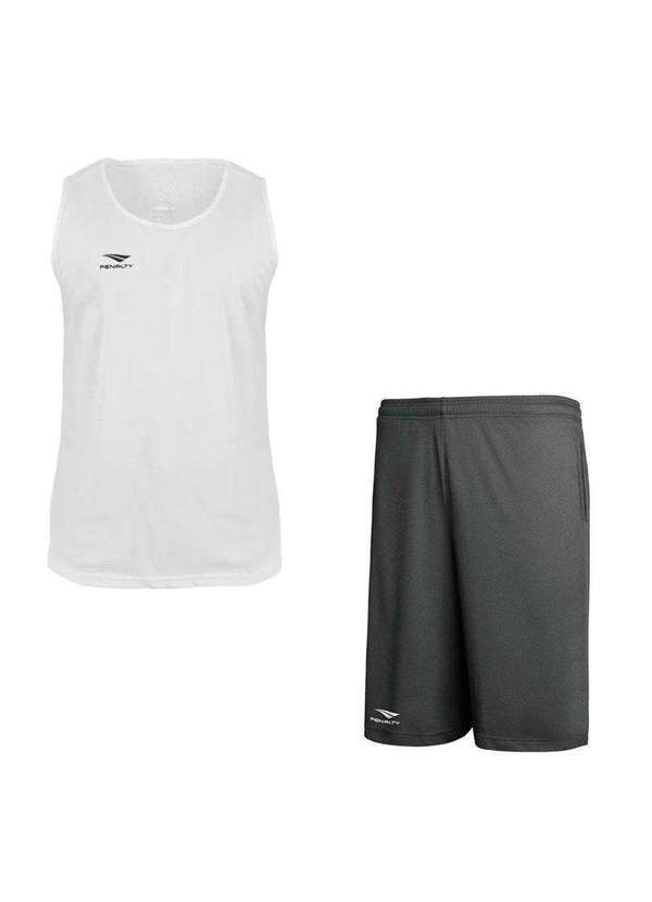 Penalty - Kit Penalty X Regata e Bermuda Masculino Branco
