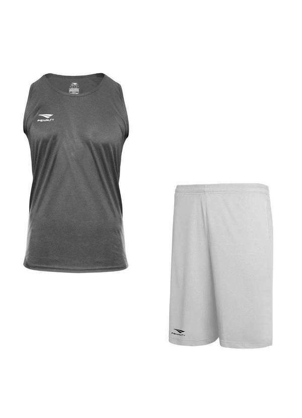 Penalty - Kit Penalty X Regata e Bermuda Masculino Cinza
