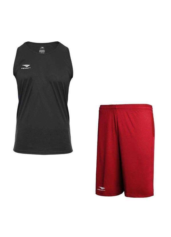 Penalty - Kit Penalty X Regata e Bermuda Masculino Preto