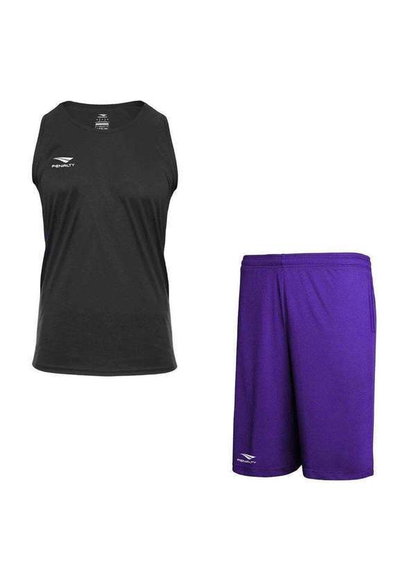 Penalty - Kit Penalty X Regata e Bermuda Masculino Preto