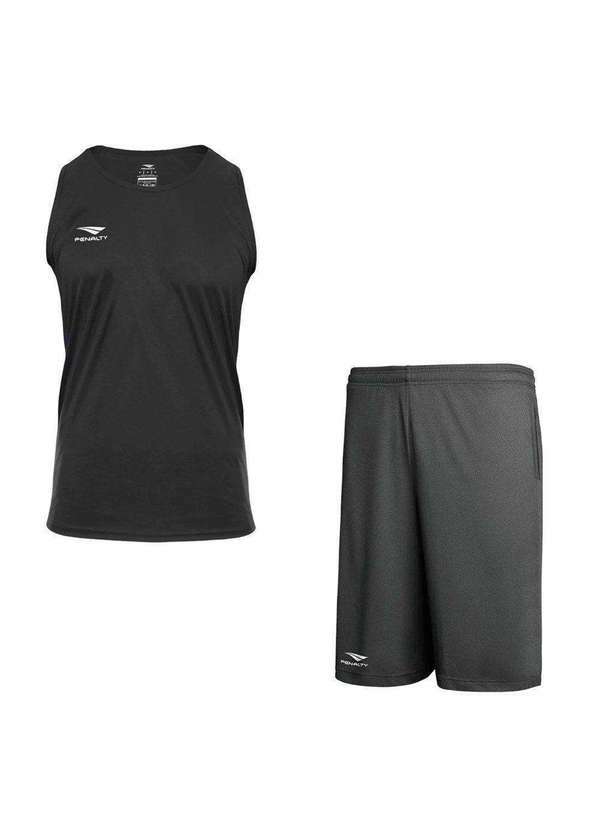 Penalty - Kit Penalty X Regata e Bermuda Masculino Preto