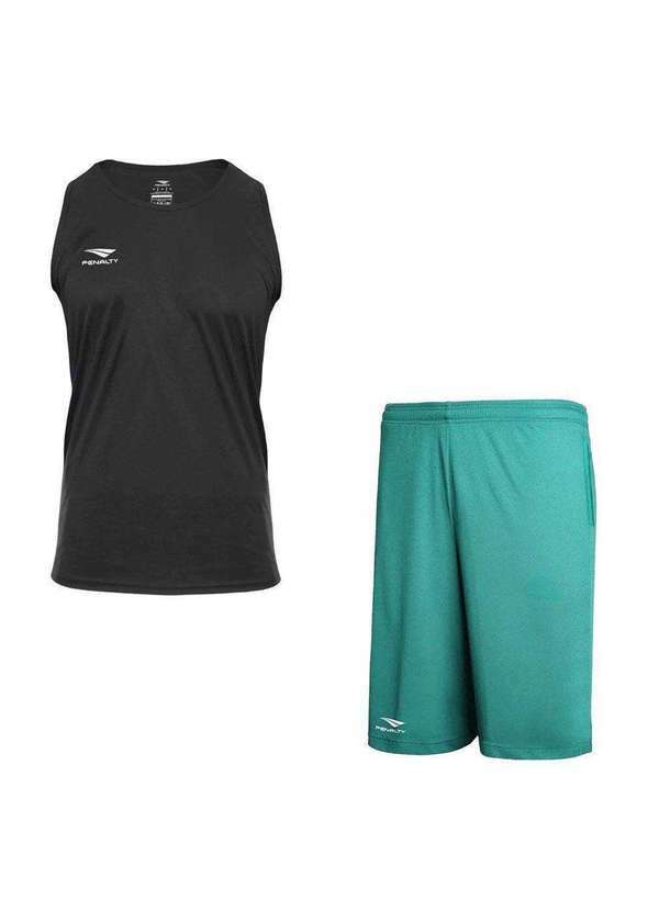 Penalty - Kit Penalty X Regata e Bermuda Masculino Verde