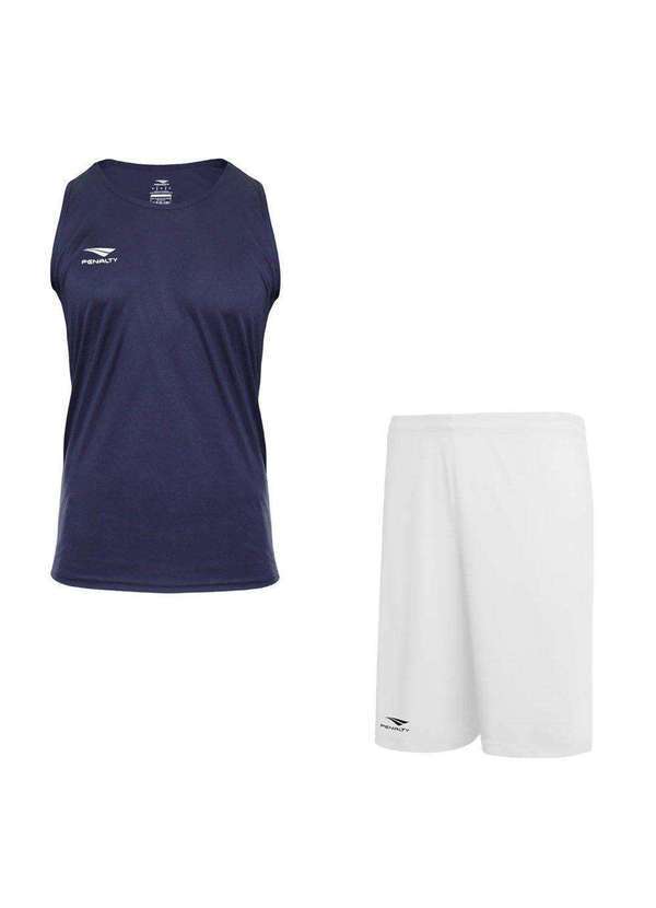Penalty - Kit Penalty X Regata e Calção Masculino Branco