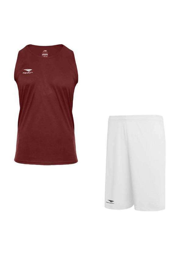 Penalty - Kit Penalty X Regata e Calção Masculino Branco