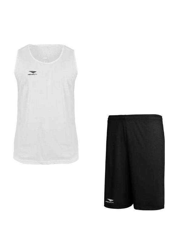 Penalty - Kit Penalty X Regata e Calção Masculino Branco