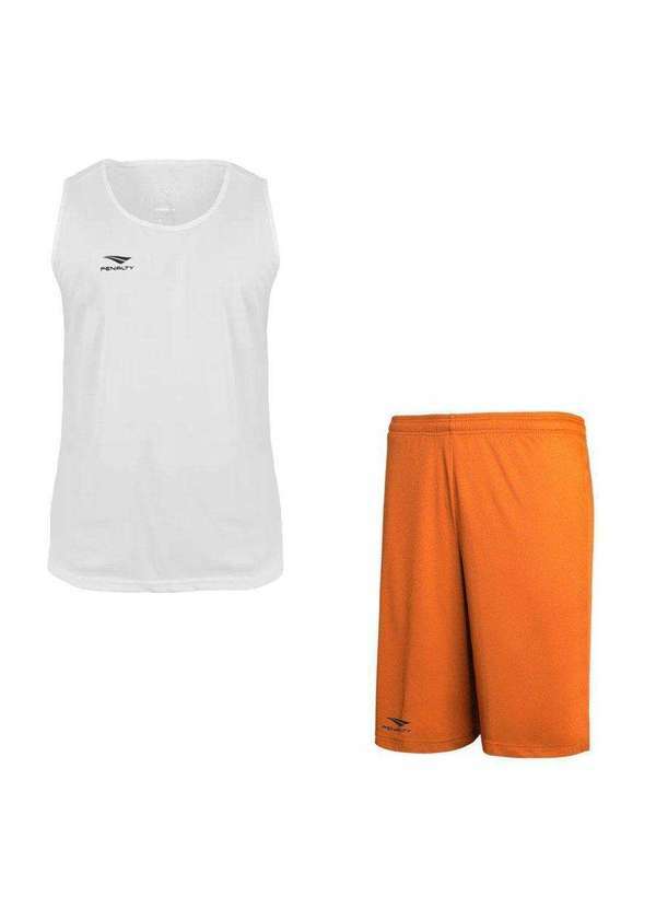 Penalty - Kit Penalty X Regata e Calção Masculino Branco