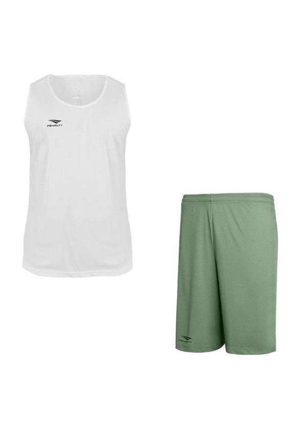 Penalty - Kit Penalty X Regata e Calção Masculino Branco