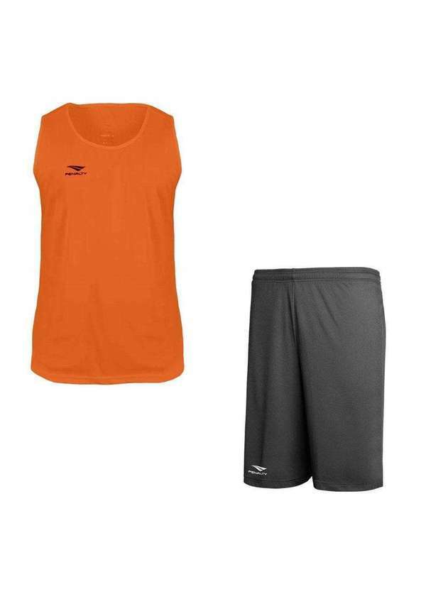 Penalty - Kit Penalty X Regata e Calção Masculino Cinza
