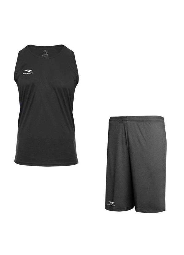 Penalty - Kit Penalty X Regata e Calção Masculino Preto