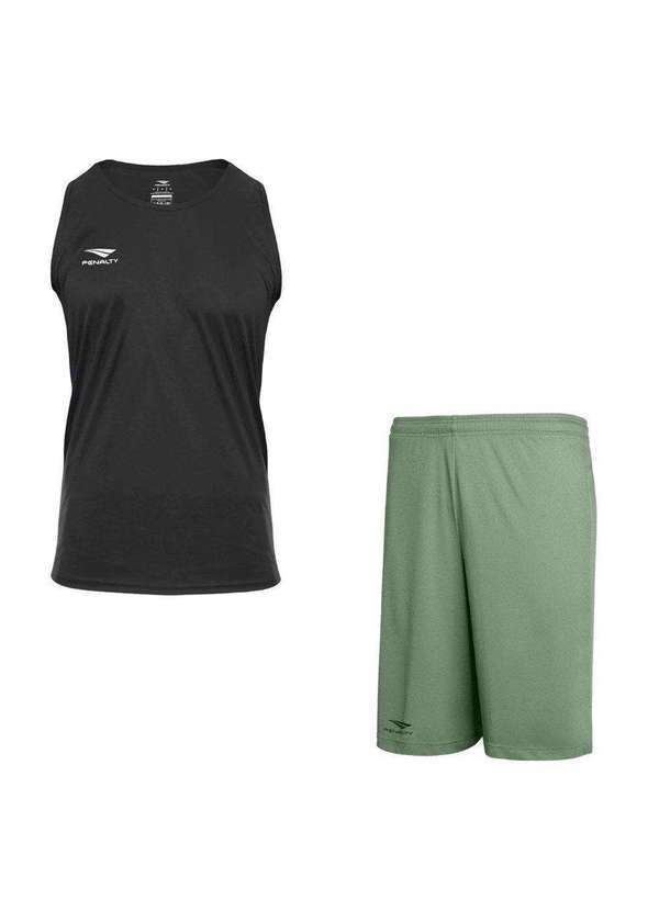Penalty - Kit Penalty X Regata e Calção Masculino Preto